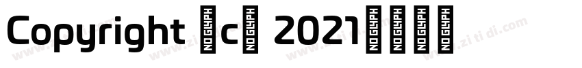 Copyright (c) 2021字体转换